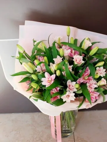 Peony lilies