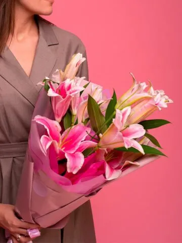 Bouquet of 3 lilies