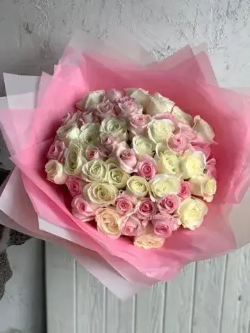 51 roses 60 centimeters