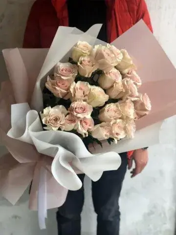 25 roses 60 cm
