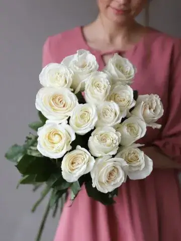 Bouquet of 15 roses 60 cm