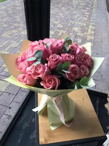 25 roses 40 cm