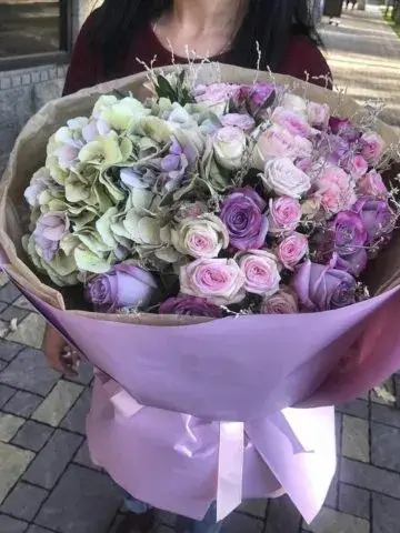 Bouquet Lilac Sunset