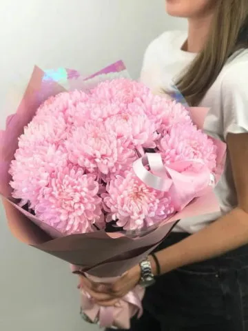 Peony chrysanthemums