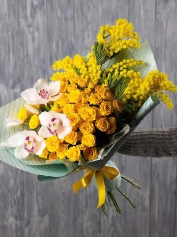 Sid and Nancy's bouquet