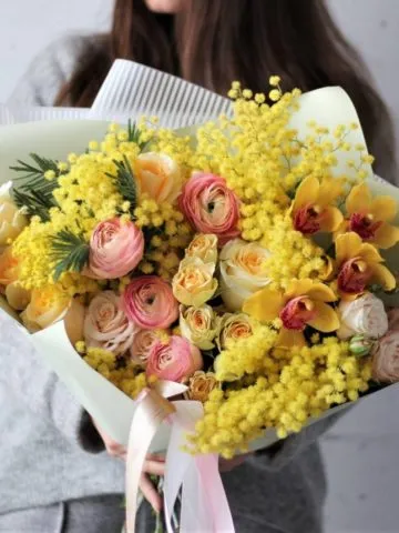 Bouquet Her eyes