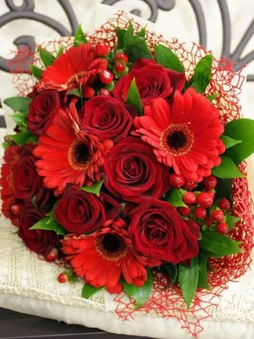 Scarlet Dawn Bouquet