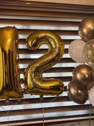 Balloon composition Damascus
