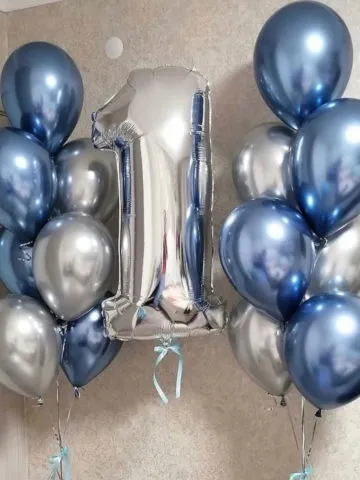 Balloon composition 1 year old