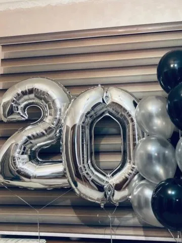 Balloon composition 20 years