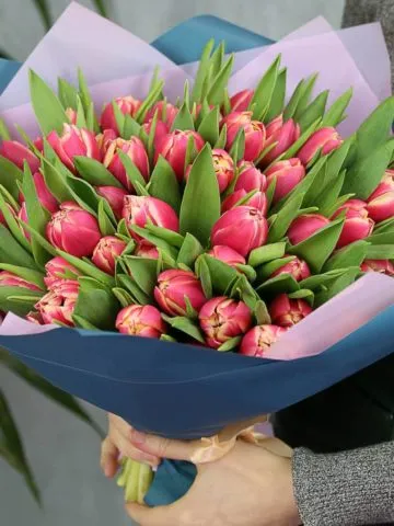 Bouquet of 29 tulips