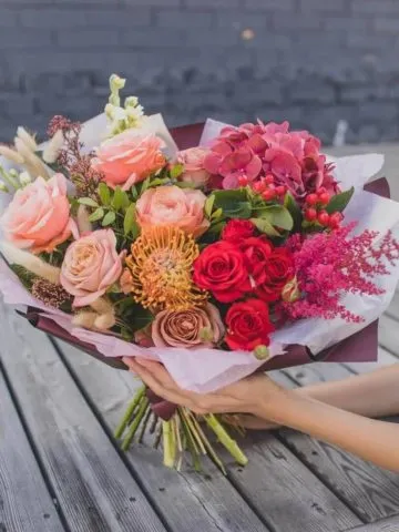 Mario's bouquet