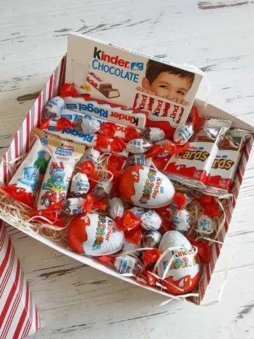A box of Kinder candy