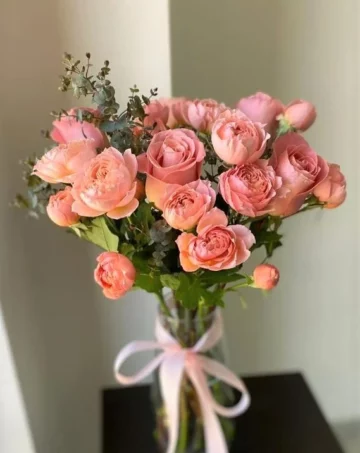 Roses in a vase